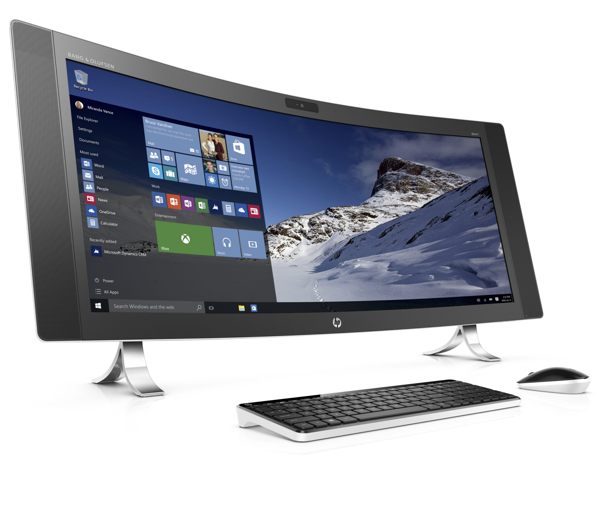 CES - HP Envy Curved All-in-One