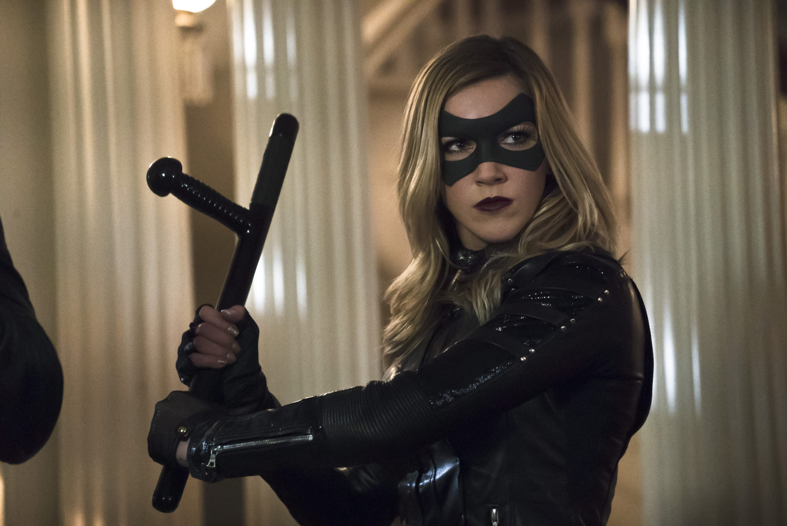 Katie Cassidy as Black Canary in Arrow