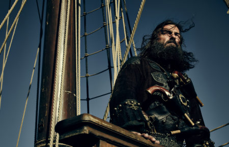 Ray Stevenson as Blackbeard 'Edward Teach' in Black Sails - Season 3