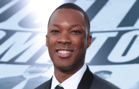 Corey Hawkins attends the 'Straight Outta Compton' World Premiere