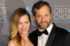 Leslie Mann and Judd Apatow attend the Critic's Choice Awards