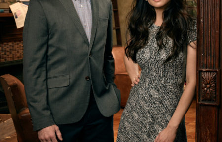 Elementary - Jonny Lee Miller as Sherlock Holmes and Lucy Liu as Watson