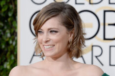 Actress Rachel Bloom arrives to the 2016 Golden Globe Awards