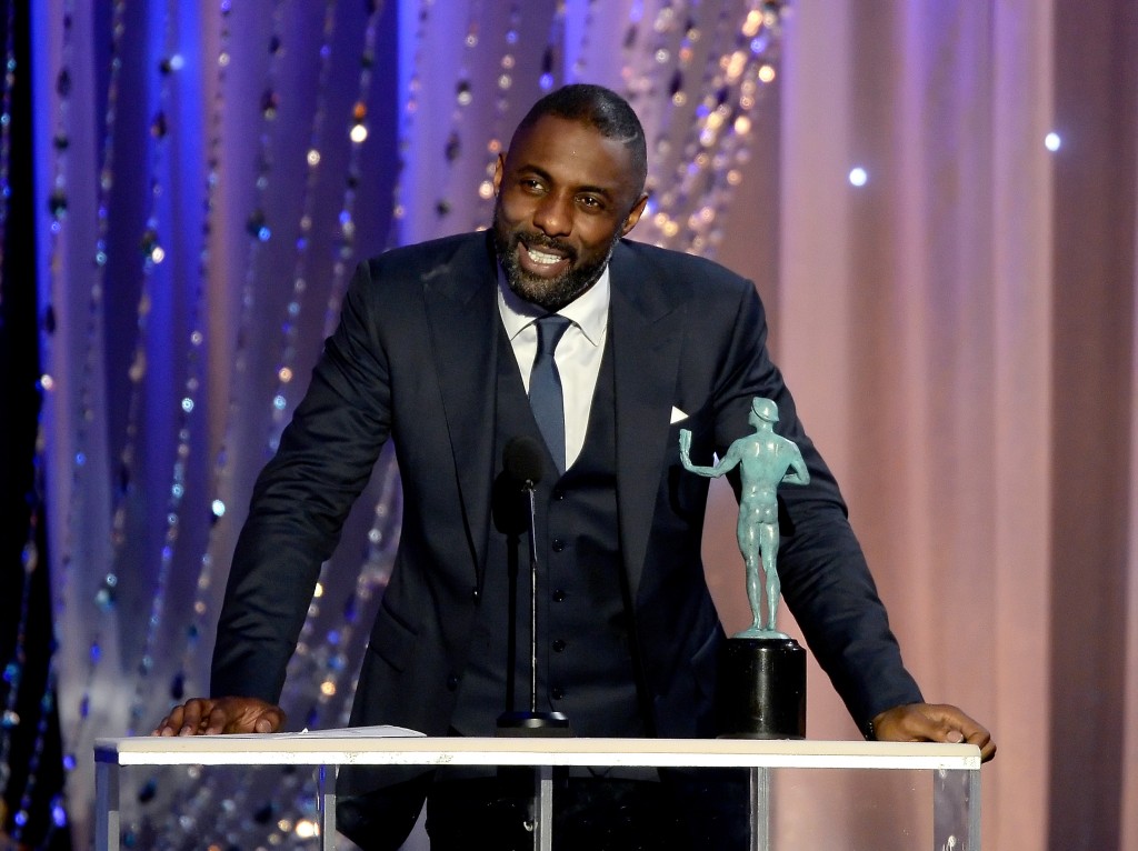 Idris Elba Wins for Luther at SAG Awards 2016