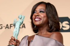 Viola Davis at the 2016 SAG Awards