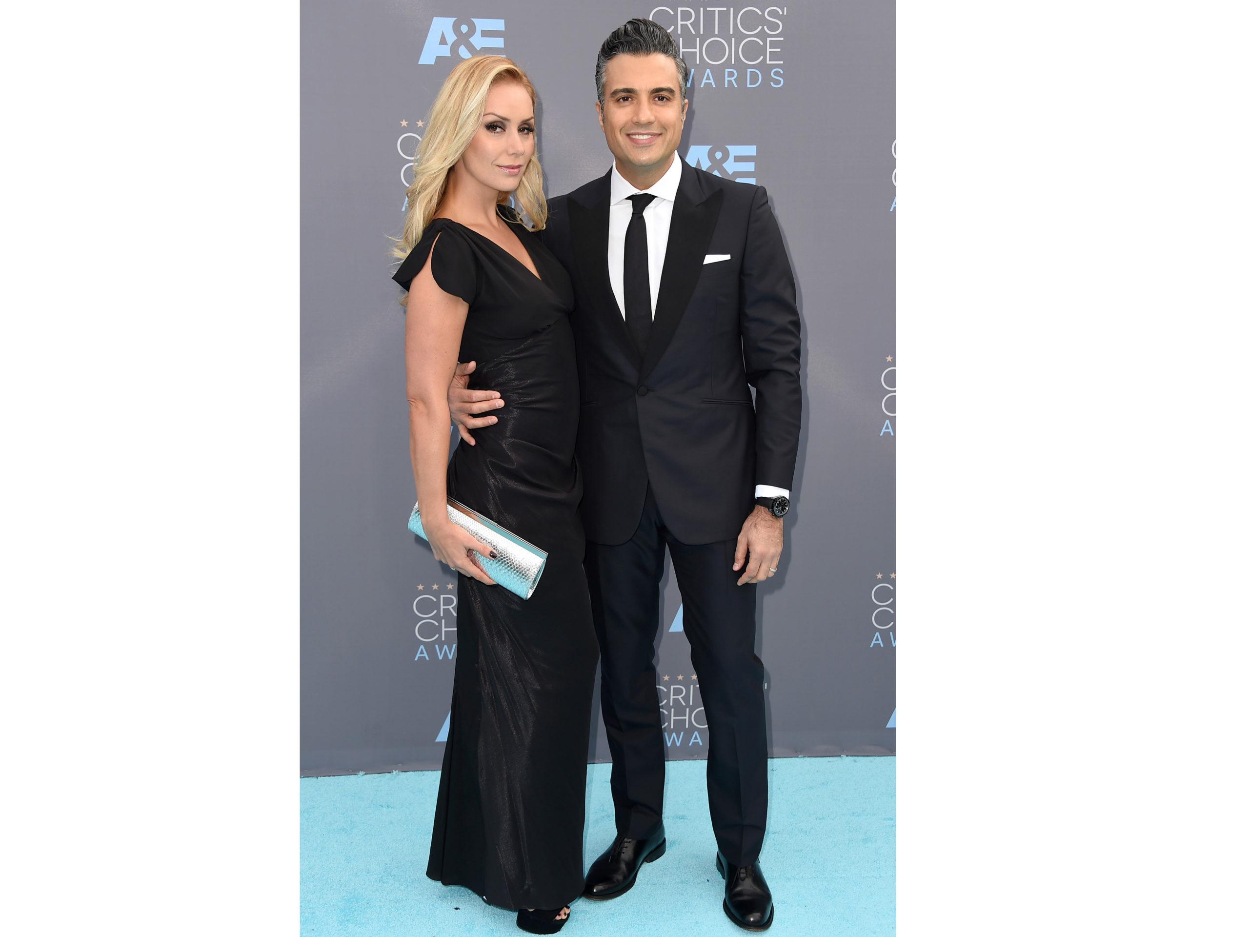 Heidi Balvanera and Jaime Camil arrive at the 21st annual Critics' Choice Awards