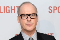 Michael Keaton arrives for the UK Premiere of Spotlight