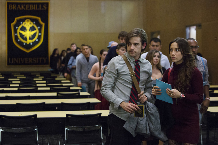 The Magicians - Pilot - Jason Ralph as Quentin, Stella Maeve as Julia