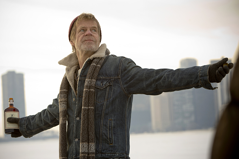 William H. Macy as Frank Gallagher in Shameless - season 4, episode 12