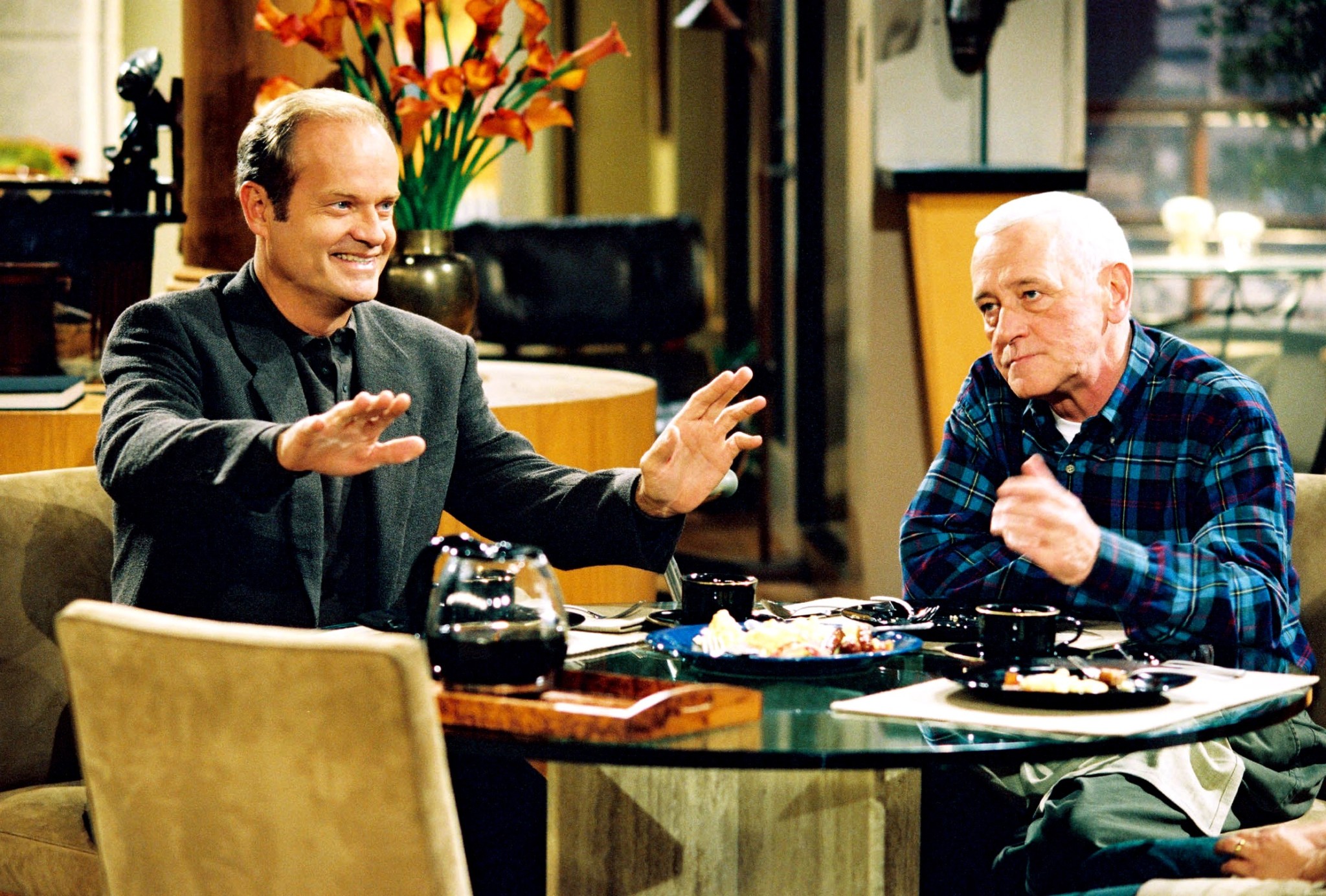 Frasier - Kelsey Grammer and John Mahoney