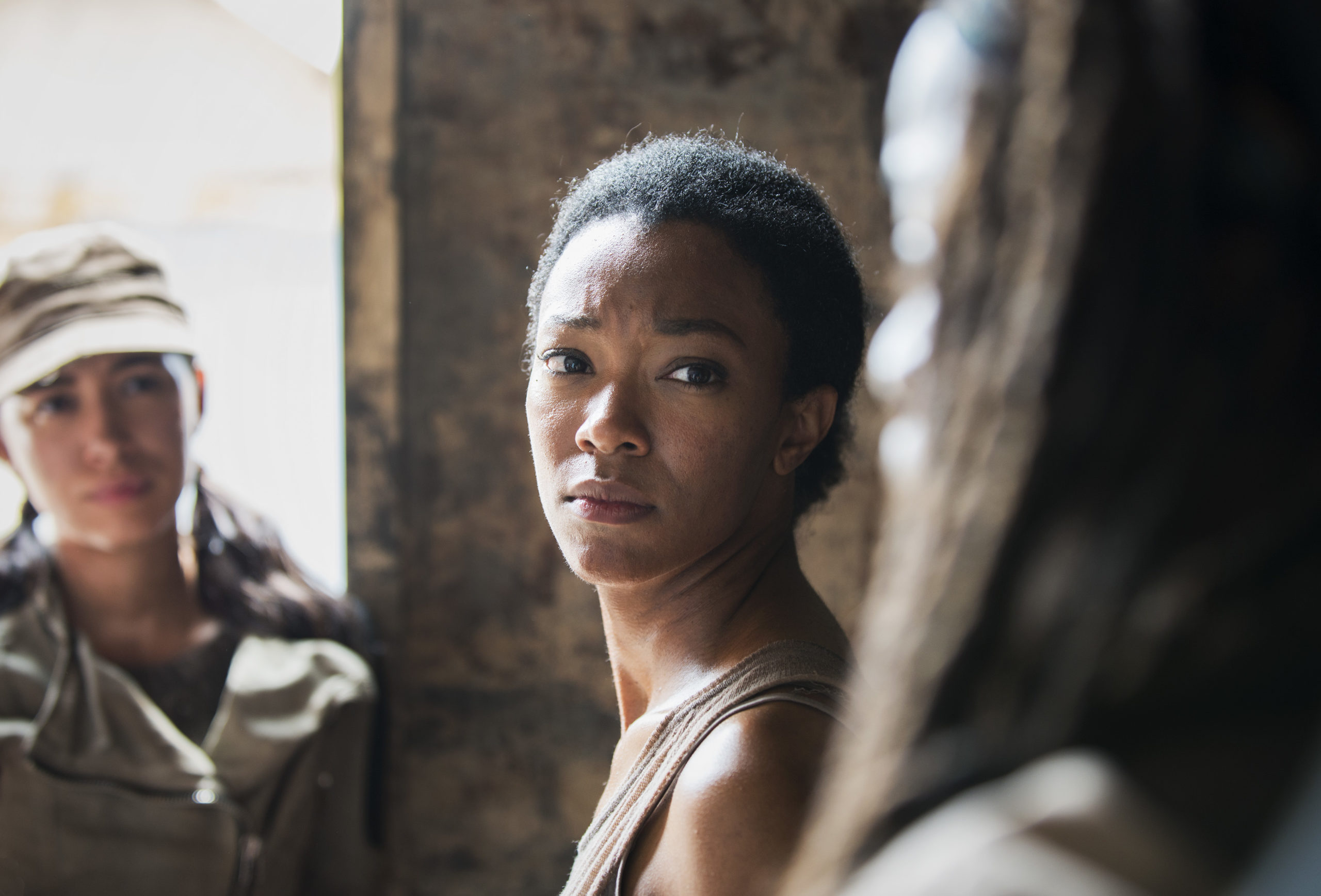 Sonequa Martin-Green as Sasha - The Walking Dead