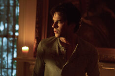 Ian Somerhalder as Damon in The Vampire Diaries