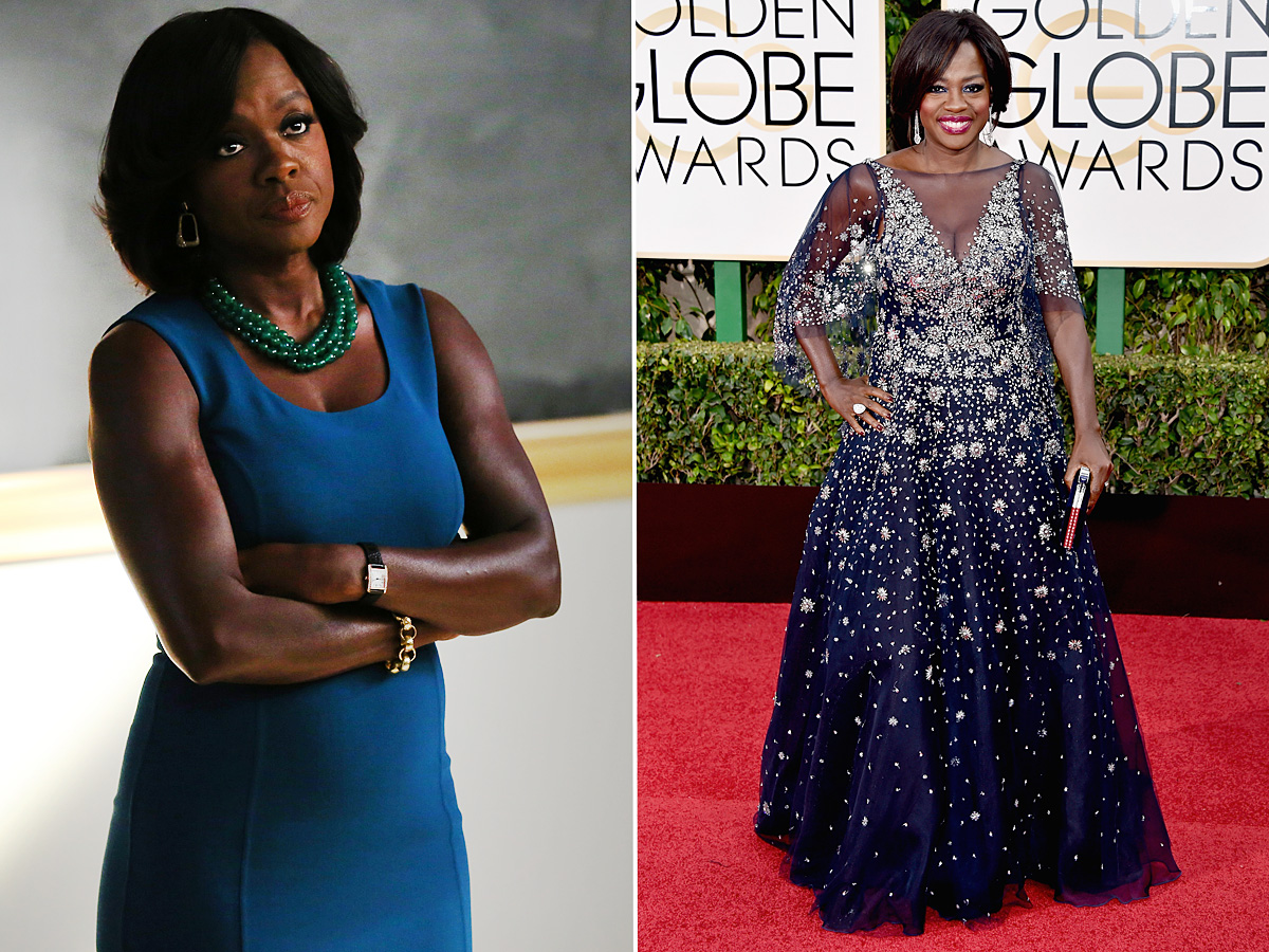 Viola Davis, Golden Globes 2016