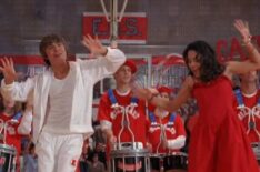 Zac Efron and Vanessa Hudgens in High School Musical