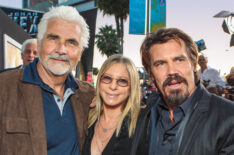 James Brolin, Barbra Streisand, and Josh Brolin