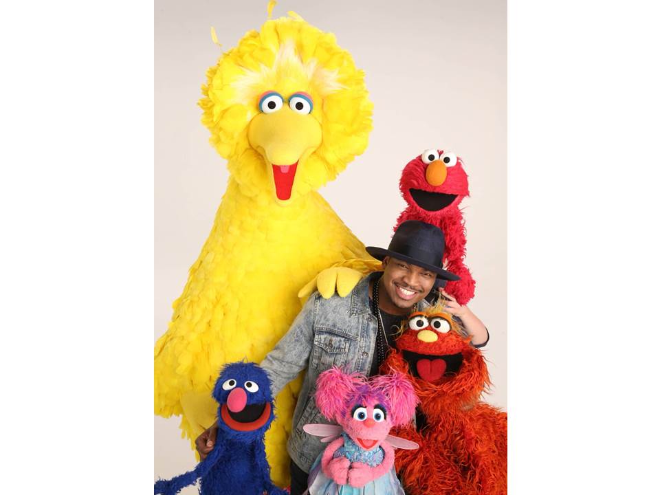 Ne-Yo on Sesame Street