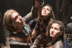 Shannara Chronicles - Wil (Austin Butler), Amberle (Poppy Drayton), Eretria (Ivana Baquero)