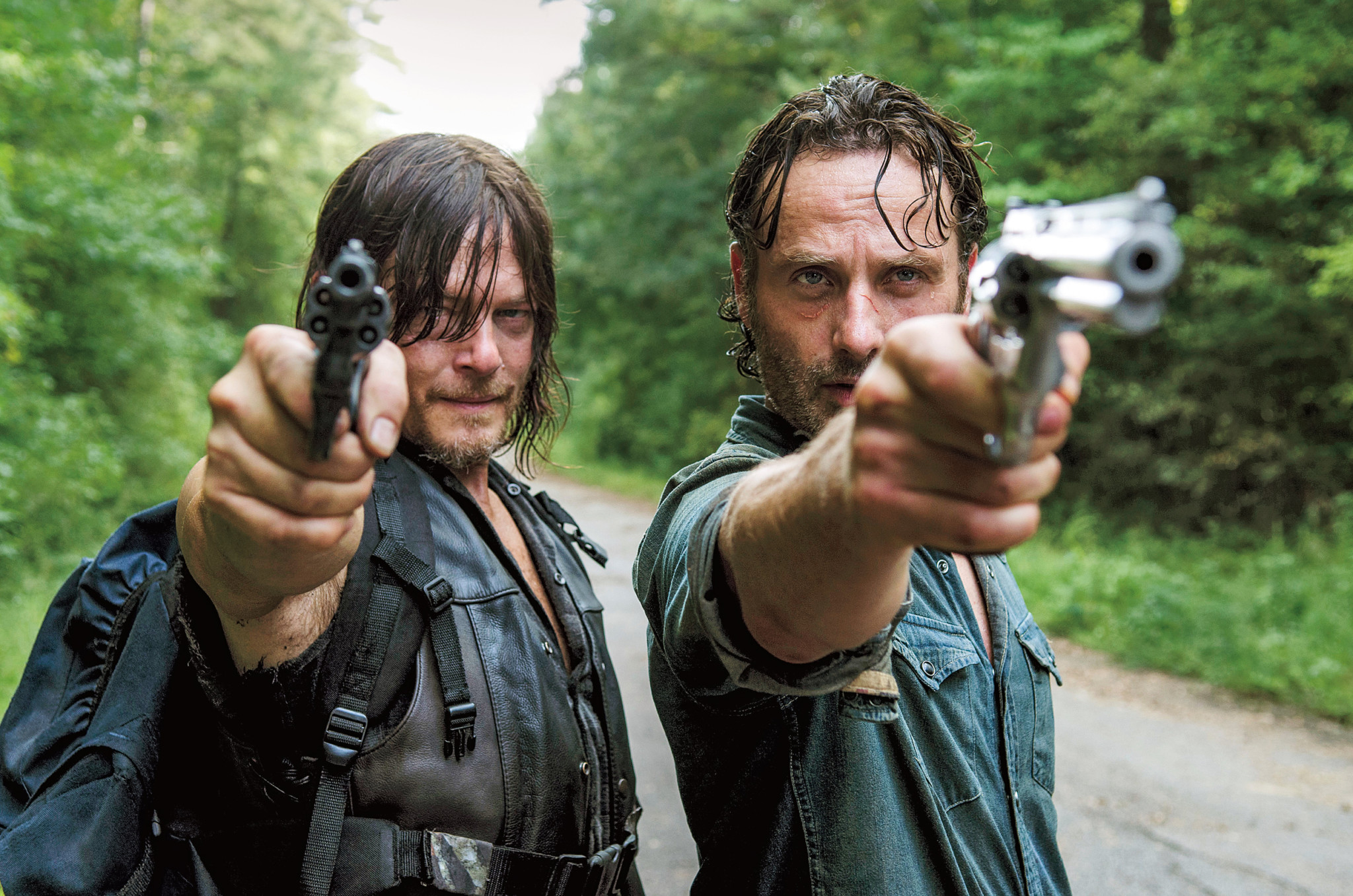 The Walking Dead - Andrew Lincoln, Norman Reedus