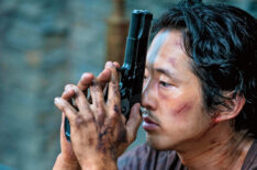 Steven Yeun as Glenn in The Walking Dead