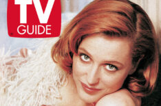 Gillian Anderson on the cover of TV Guide in July 1996