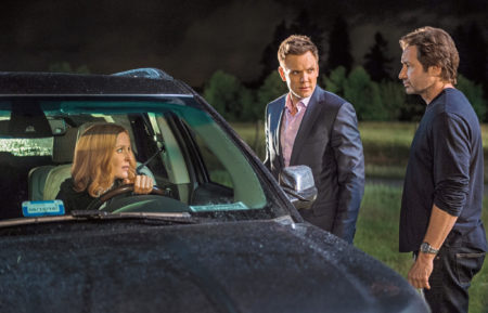 The X-Files - Gillian Anderson, Joel McHale, David Duchovny