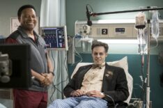 Behind the Scenes of Code Black - William Allen Young as Dr. Rollie Guthrie and Cameron Boyce as Brody,