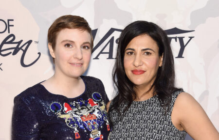 Lena Dunham and Jenni Konner attend Variety's Power Of Women New York