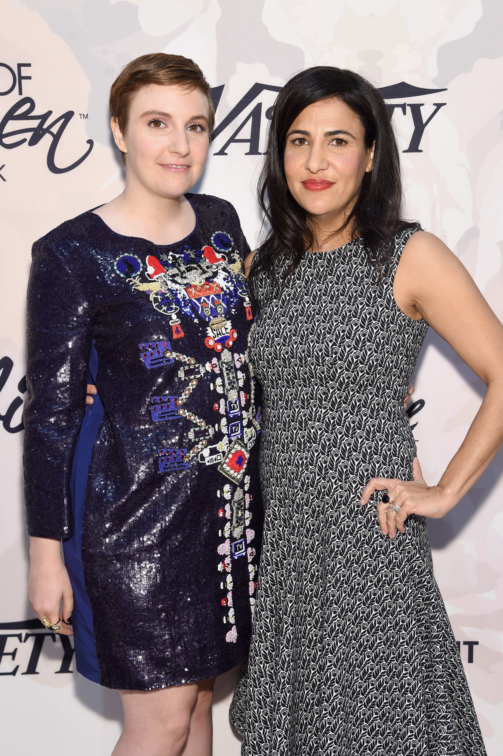 Lena Dunham and Jenni Konner attend Variety's Power Of Women New York