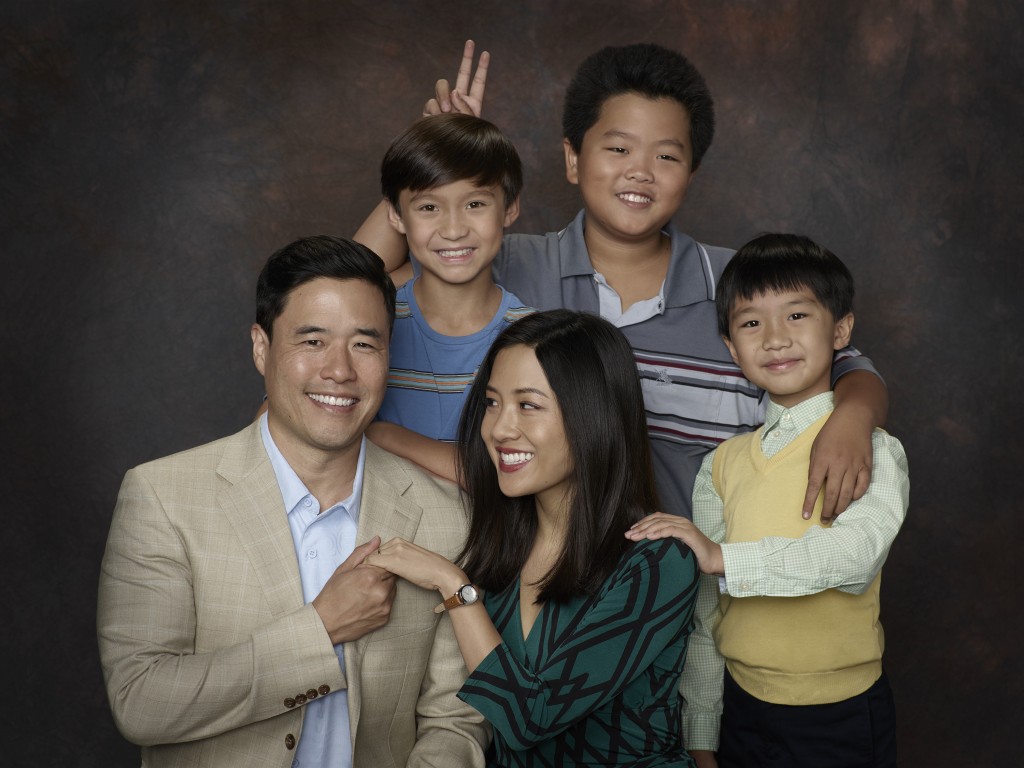 RANDALL PARK, FORREST WHEELER, CONSTANCE WU, HUDSON YANG, IAN CHEN, fresh off the boat, upfront