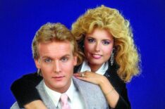 Doug Davidson & Tracey Bregman-Recht of The Young and the Restless in 1985