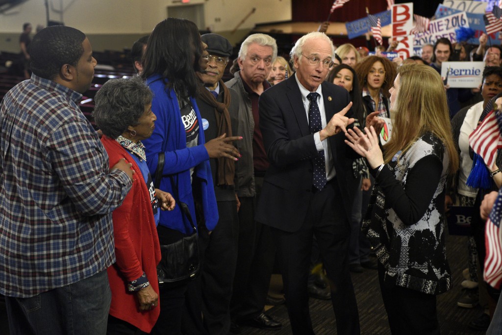 larry david, bernie sanders, snl