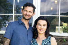 Gabriele Corcos and Debi Mazar