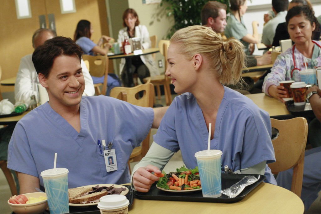 Grey's anatomy, tr knight, katherine heigl