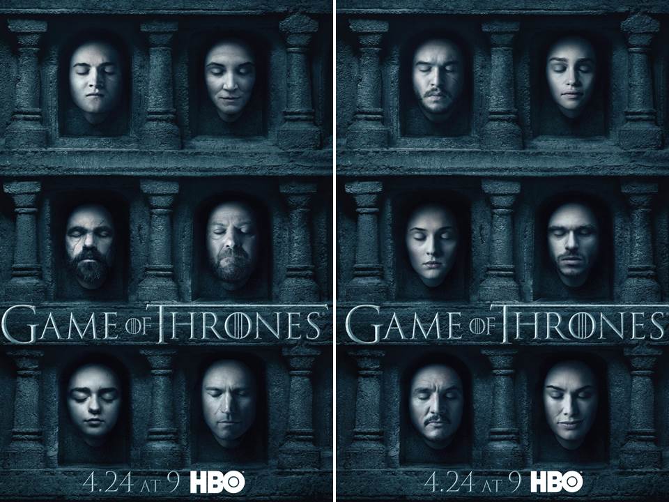 Game of Thrones Season 6 Hall of Faces