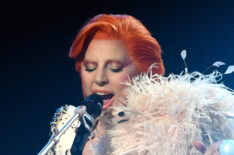 Lady Gaga performs onstage during The 58th Grammys Awards