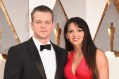 Matt Damon and Luciana Barroso