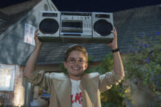 The Goldbergs - Sean Giambrone doing Say Anything - Season 1, Episode 5 - 'The Ring'