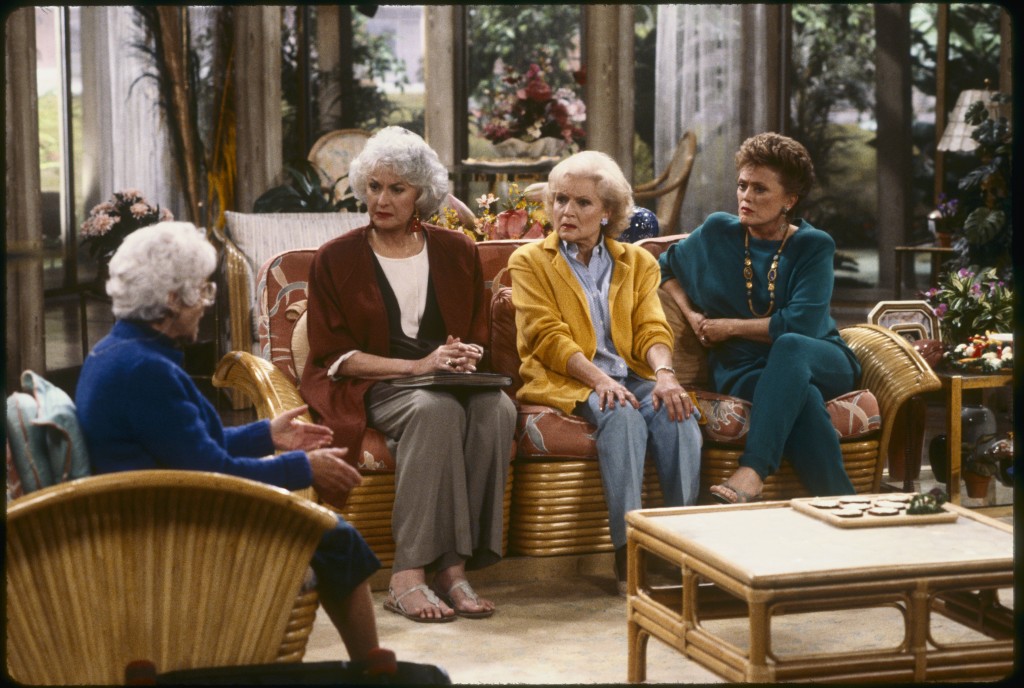 THE GOLDEN GIRLS, ESTELLE GETTY, BEA ARTHUR, BETTY WHITE, RUE MCCLANAHAN