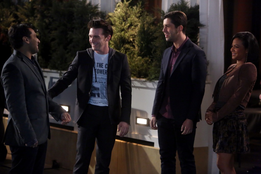 Grandfathered - Ravi Patel, guest star Drake Bell, Josh Peck, and Christina Milian