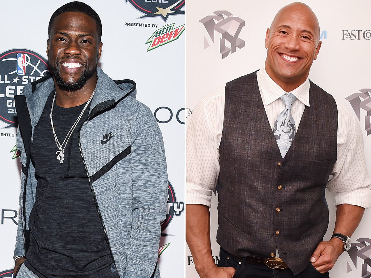 Kevin Hart, Dwayne Johnson