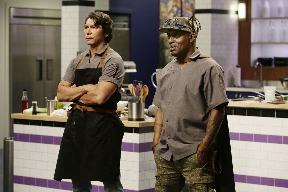 Coolio and Lou Diamond Phillips Face Off on 'Recipe for Deception' (VIDEO)