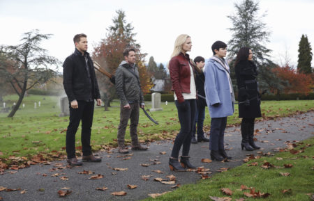 ONCE UPON A TIME, JOSH DALLAS, SEAN MAGUIRE, JENNIFER MORRISON, JARED GILMORE, GINNIFER GOODWIN, LANA PARRILLA