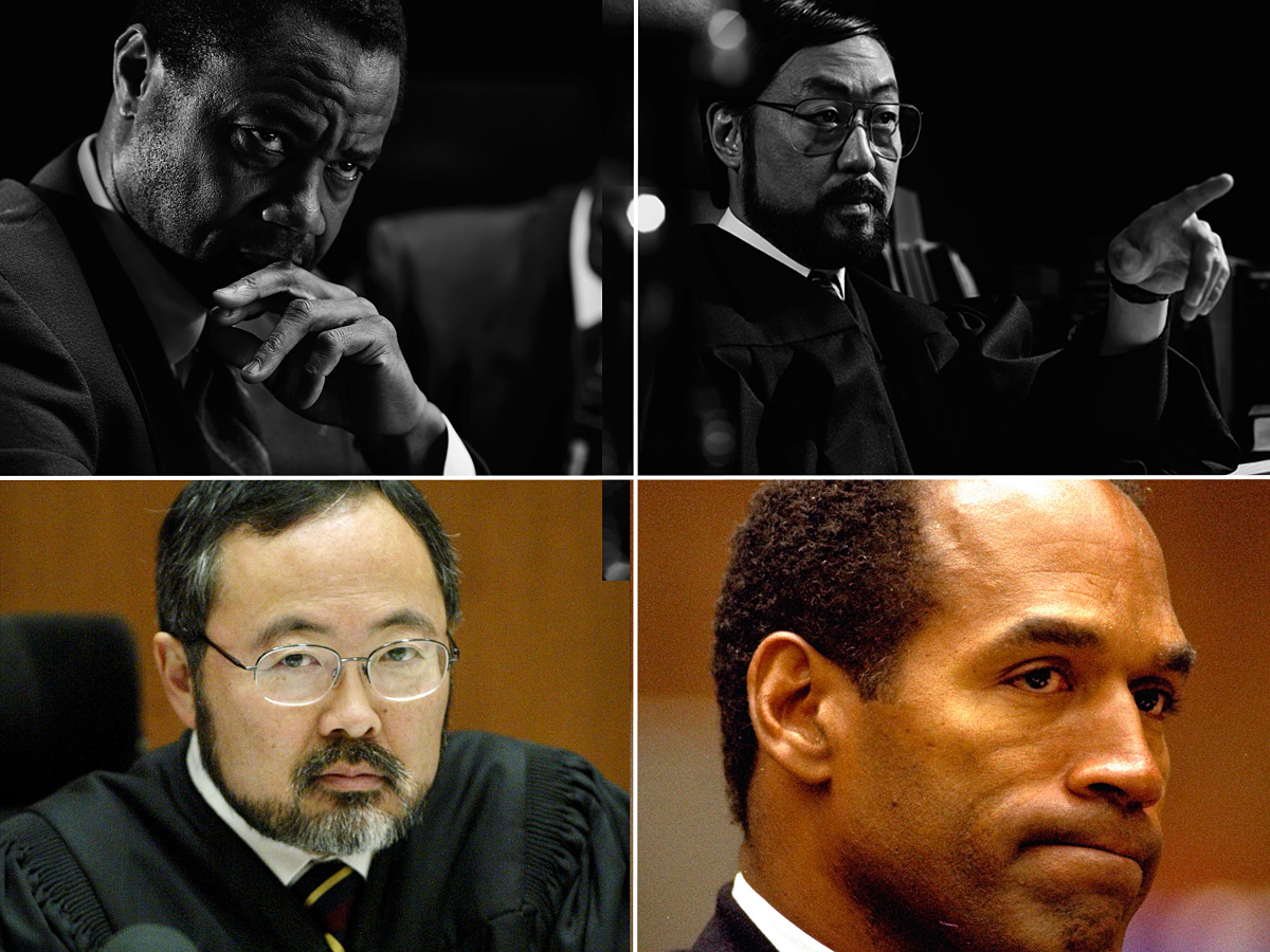 Cuba Gooding Jr, Judge Lance Ito, OJ Simpson, Kenneth Choi