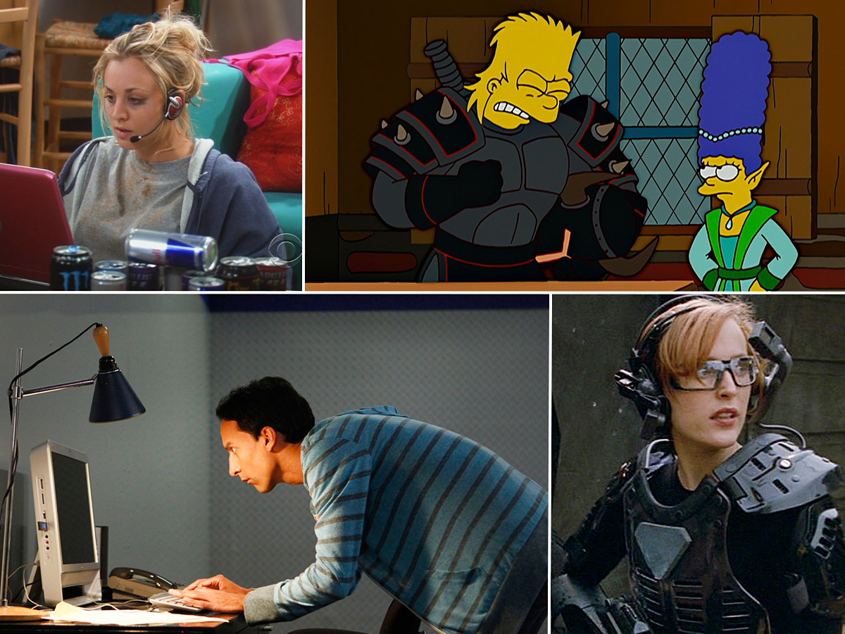 Big Bang Theory, The Simpsons, X, Files, Community