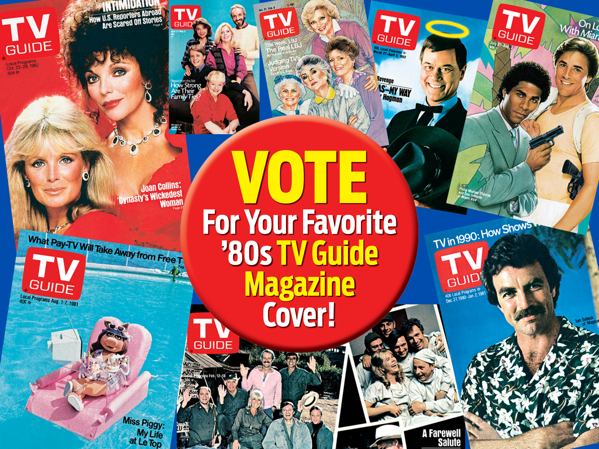 Vote for the Best '80s TV Guide Cover