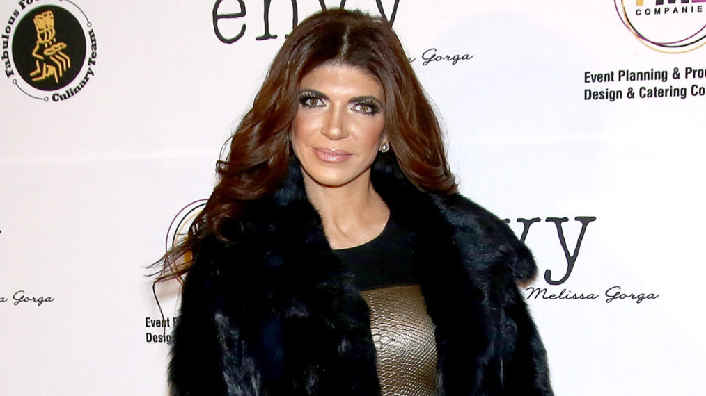 Teresa Giudice attends the grand opening of envy by Melissa Gorga Boutique