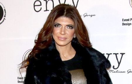 Teresa Giudice attends the grand opening of envy by Melissa Gorga Boutique