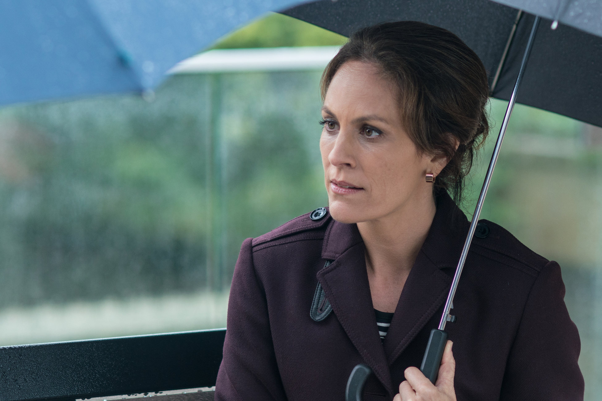 Annabeth Gish in the 'My Struggle II' season finale episode of The X-Files