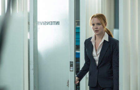 Lauren Ambrose in the 'Babylon' episode of The X-Files