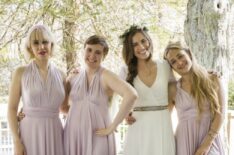 Girls - Season 5 Wedding - Zosia Mamet, Lena Dunham, Allison Williams, Jemima Kirke